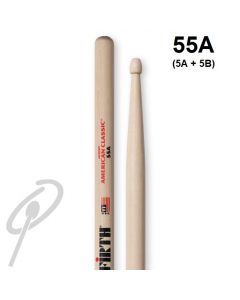 Vic Firth 55A Drumstick (combines 5A+5B)
