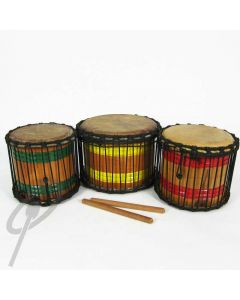 African Rhythms Mini Dun Set of 3