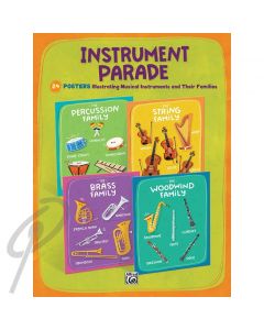 Alfred Instrument Parade Posters Set 24