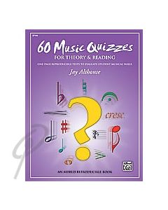60 Music Quizzes for Theory and Reading