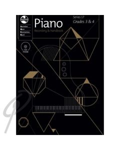 AMEB Piano Series 17 Handbook Grades 3-4 w/CD