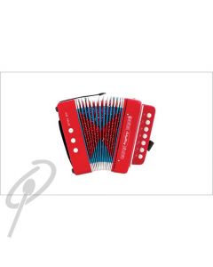 AMS Junior Button Accordion Red Pearl