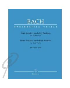 Six Sonatas & Partitas Vln BWV1001-1006