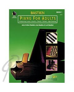 Piano for Adults Bk 1 w/CD