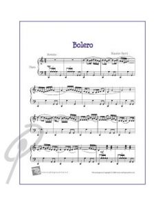 Bolero: Duet for Shared Marimba