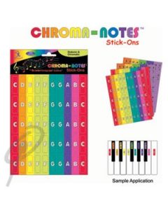 Chroma-Notes Stick-Ons