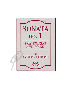 Sonata No. 1 for Timpani and Piano