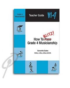 BlitzBooks Musicianship Gd 4 Teachers Bk
