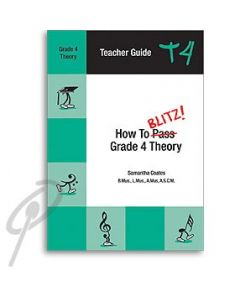 BlitzBooks Theory Grade 4 Teachers Bk