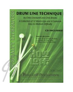 Drum Line Technique Vol 1 Bk/CD