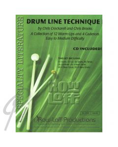Drum Line Technique Vol 1 Bk/CD