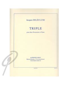 Triple - 2 percussion and piano