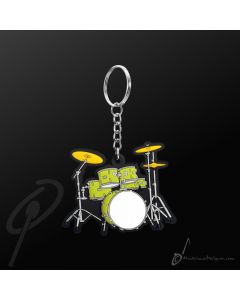 Key Chain Drumkit Green