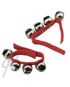 Drumfire Wrist Bells - Red