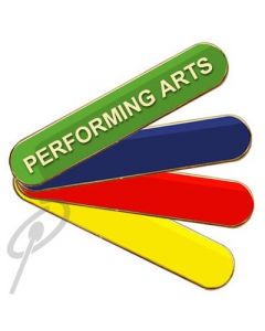 Performing Arts Badge Blue Bar