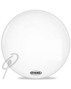 Evans 18 MX1 Bass Drum Head - White