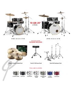 Pearl Export Kit Package w/Zil S Cymbals