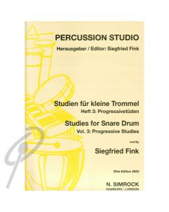 Studies for Snare Drum 3