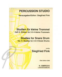 Studies for Snare Drum 6