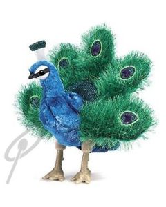 Folkmanis Small Peacock Puppet