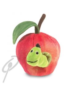 Folkmanis Worm in Apple Puppet