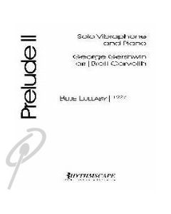 Prelude II - Vibraphone and Piano