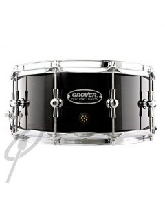 Grover GSX 14x6.5" Symphonic Snare Drum - Ebony