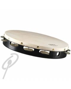 Grover Tambourine 12" German Silver Single Row