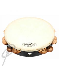 Grover Tambourine - 10" Phosphor Bronze Double Row