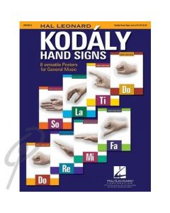 Kodaly Hand Signs Posters Set 8