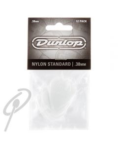 Dunlop Picks Nylon Greys 0.38mm 12pk