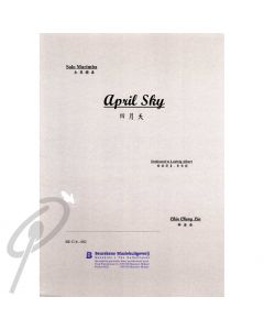 April Sky for solo 5 octave marimba