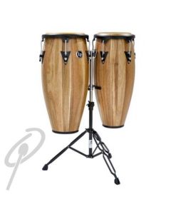 LP 10+11 Congas Aspire S-Walnut w/Std