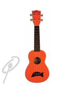 Makala Ukulele Dolphin Bridge - Orange