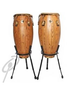 Mano 10+11" White Cedar Congas w/basket stands