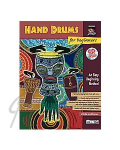 Hand Drums for Beginners Book/CD