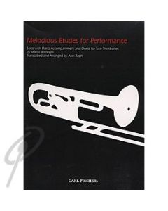 Melodious Etudes For Performance TRB/PNO