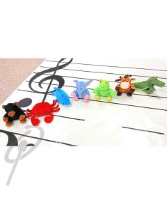 Music Alphabet Critters A to G