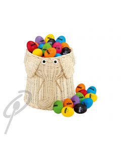 Nino 80 Egg Shakers in Elephant Basket