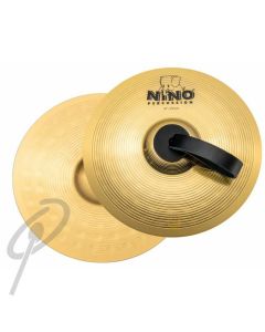 Nino 10 Brass Hand Cymbals w/Straps
