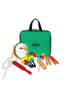 Nino 16 piece Rhythm Set with Bag-green