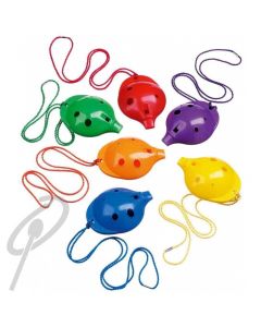 Oc Ocarina Single Assorted Colour 4-HOLE