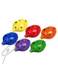 Oc Ocarina Single Assorted Colour 6-HOLE