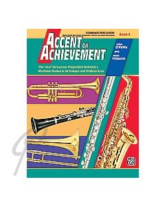 Accent on Achievement Alto Saxophone Book 3