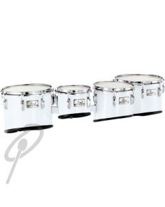 Pearl Championship Quads 10, 12, 13, 14" white