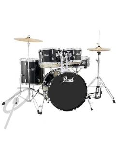 Pearl Roadshow Fusion Kit Jet Black 20,10/12/14+14"