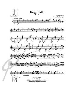 Tango Suite Mvt 3