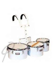 Powerbeat Triple Tenor Toms - 8, 10, 12inch with Harness