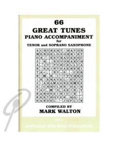 66 Great tunes for Tenor Sax Piano Accom