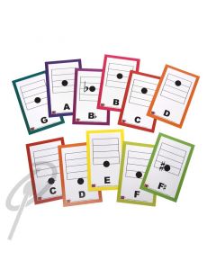 RBI Recorder Note Name Magnets Set 11